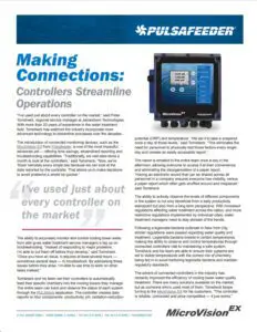 MicroVision EX Controllers Streamline Operations
