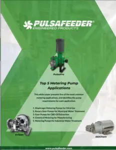 Top Five Metering Pump Applications
