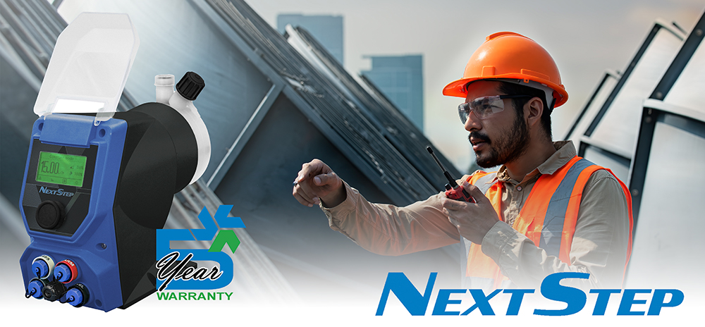 NextStep Stepper Motor pump cooling tower treatment pump