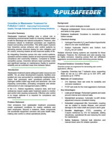 GreenLine Wastewater White Paper