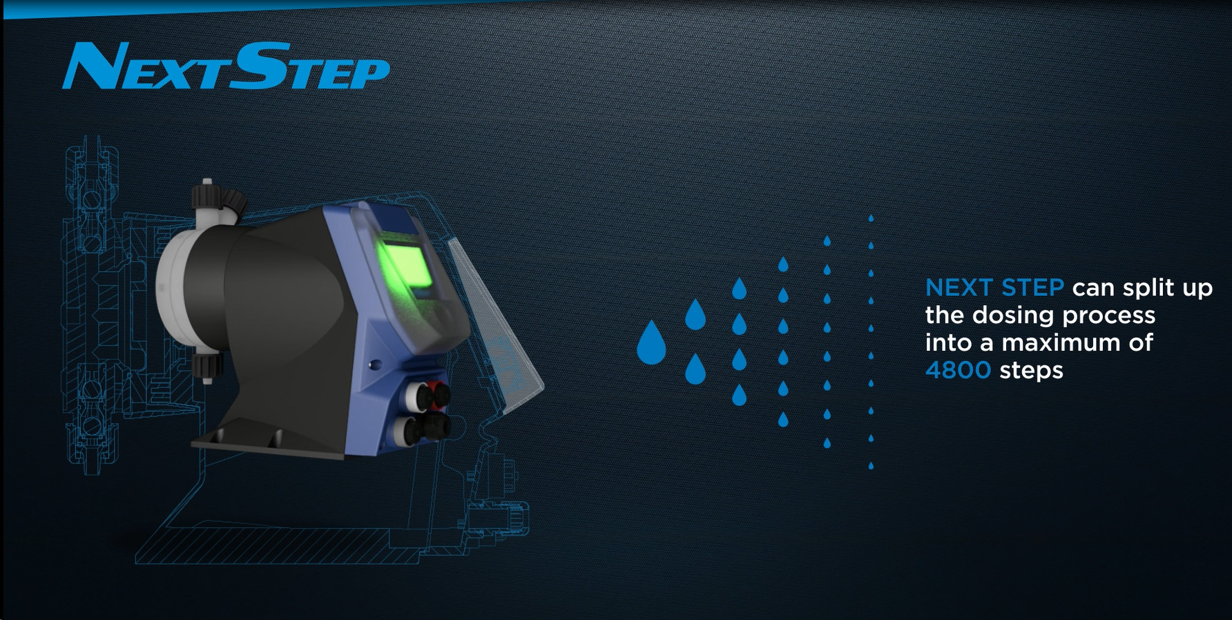 NextStep Stepper Motor Pump Benefits